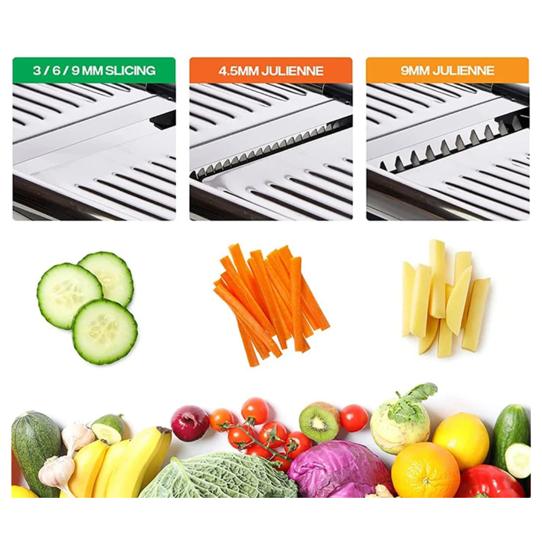 Adjustable Stainless Steel Mandoline Slicer