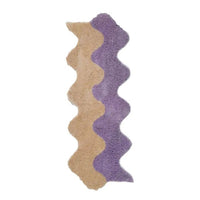 Colour Block Cotton Runner Rug