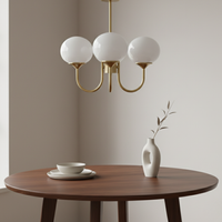 Bonbon Opal Globe Chandelier