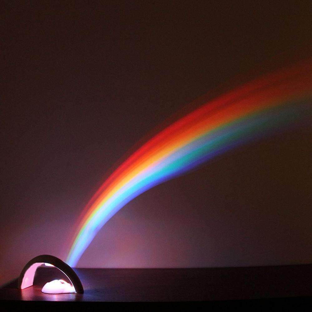 Rainbow Projector Night Light 23cm