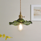 Glass Flower Pendant Light 23cm