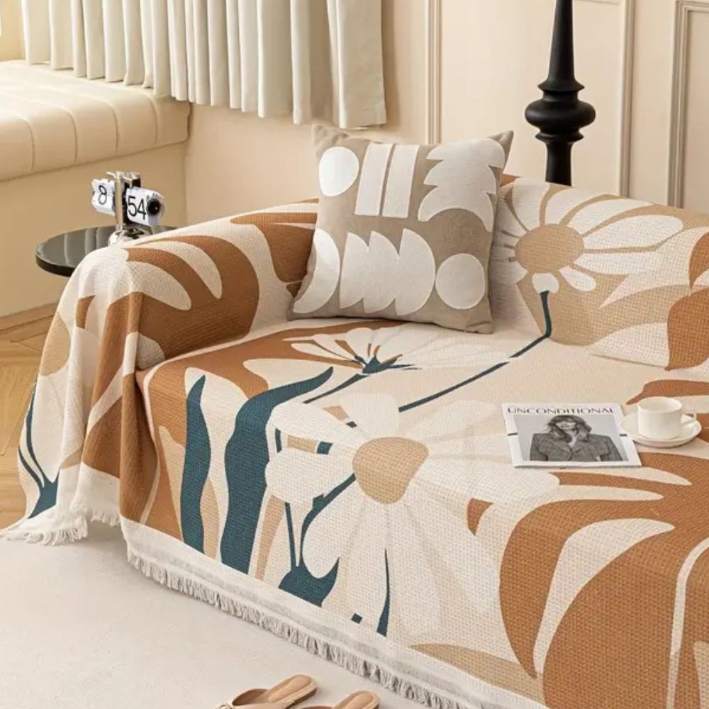 Daisy Dream Microfibre Sofa Cover