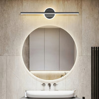 Slim Aluminium Over-Mirror Light 60cm