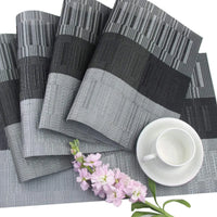 Woven Heat Resistant Placemats Set of 4
