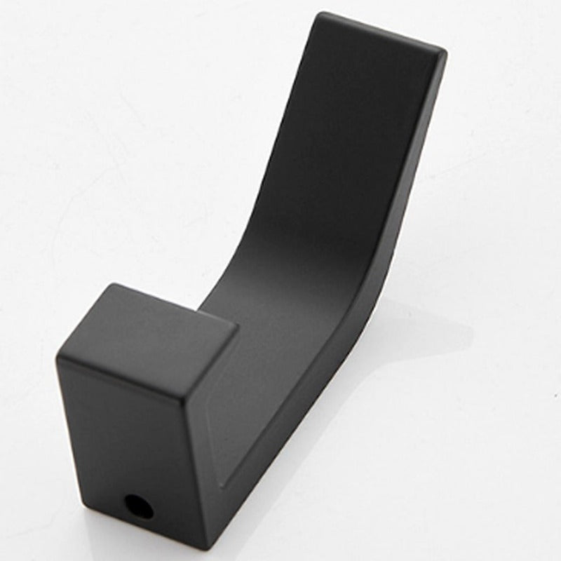 Aluminium Wall Hooks, Set of Five, 7cm
