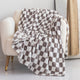 Checked Throw Blanket