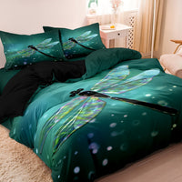 Dragonfly Cotton Sateen Bedding Set