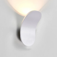 Compact Half-Moon Wall Light 18cm