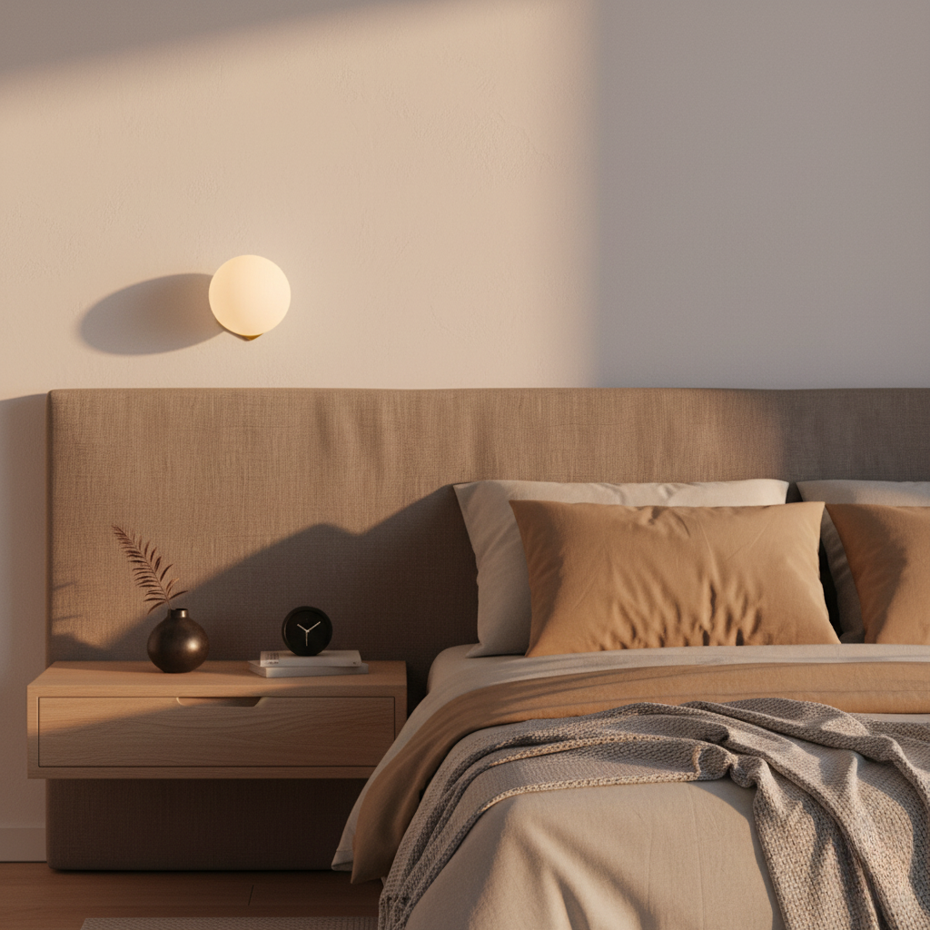 Solstice Milk Glass Wall Light