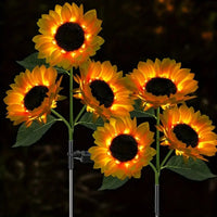 Sunflower Solar Garden Light