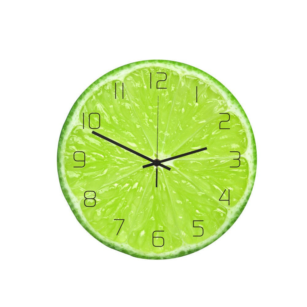 Fruit Slice Wall Clock 30cm