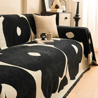 Monaco Abstract Chenille Sofa Cover