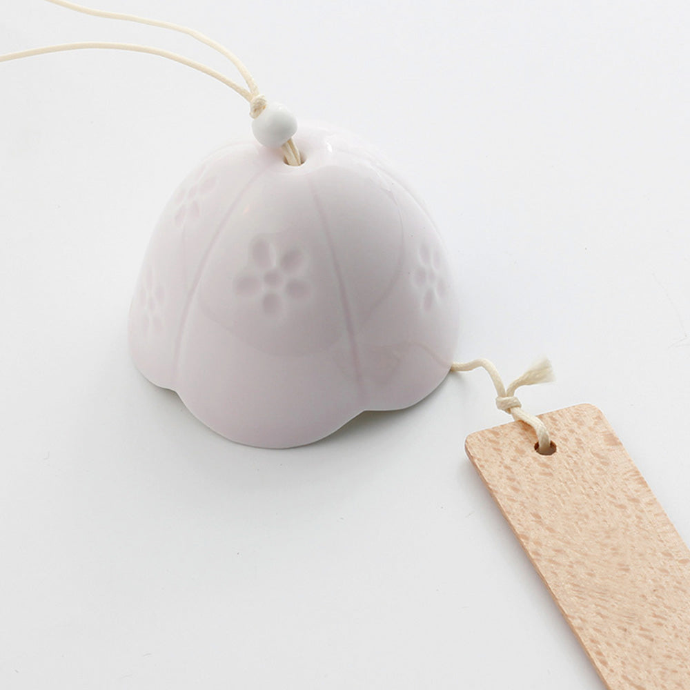 Sakura Ceramic Hanging Bell 6cm