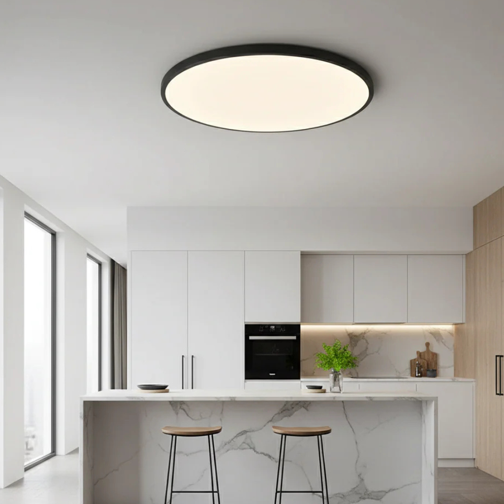 Ultra Slim LED Flush Mount Ceiling Light 23cm