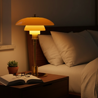 Hand-Blown Glass Table Lamp 47cm
