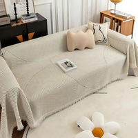 CozyCover Tasselled Sofa Cover