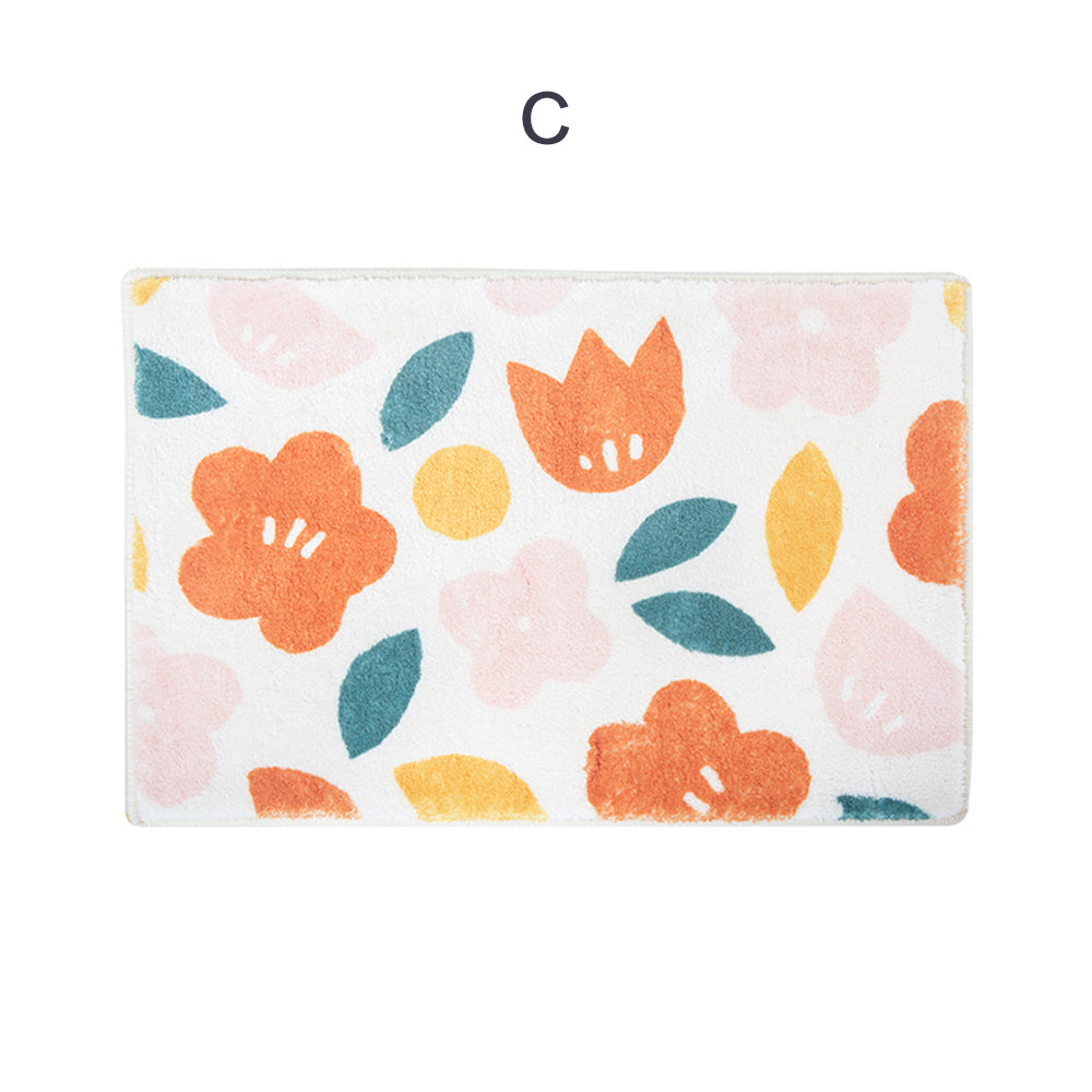 Sweet Flower Tufted Bath Mat