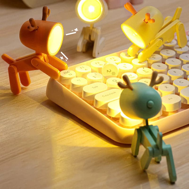 Dog and Deer Children's Night Light 10cm