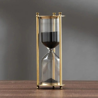Antique Brass Hourglass