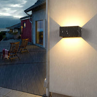 Rectangular Outdoor LED Wall Light