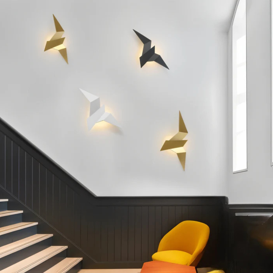 Origami Fold LED Wall Light