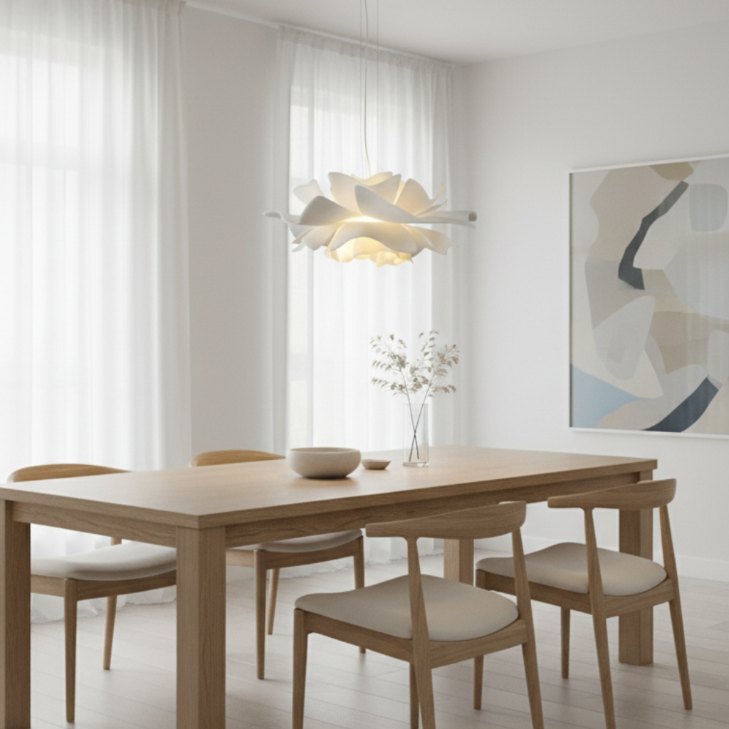 Petaline Layered Petal Pendant Light