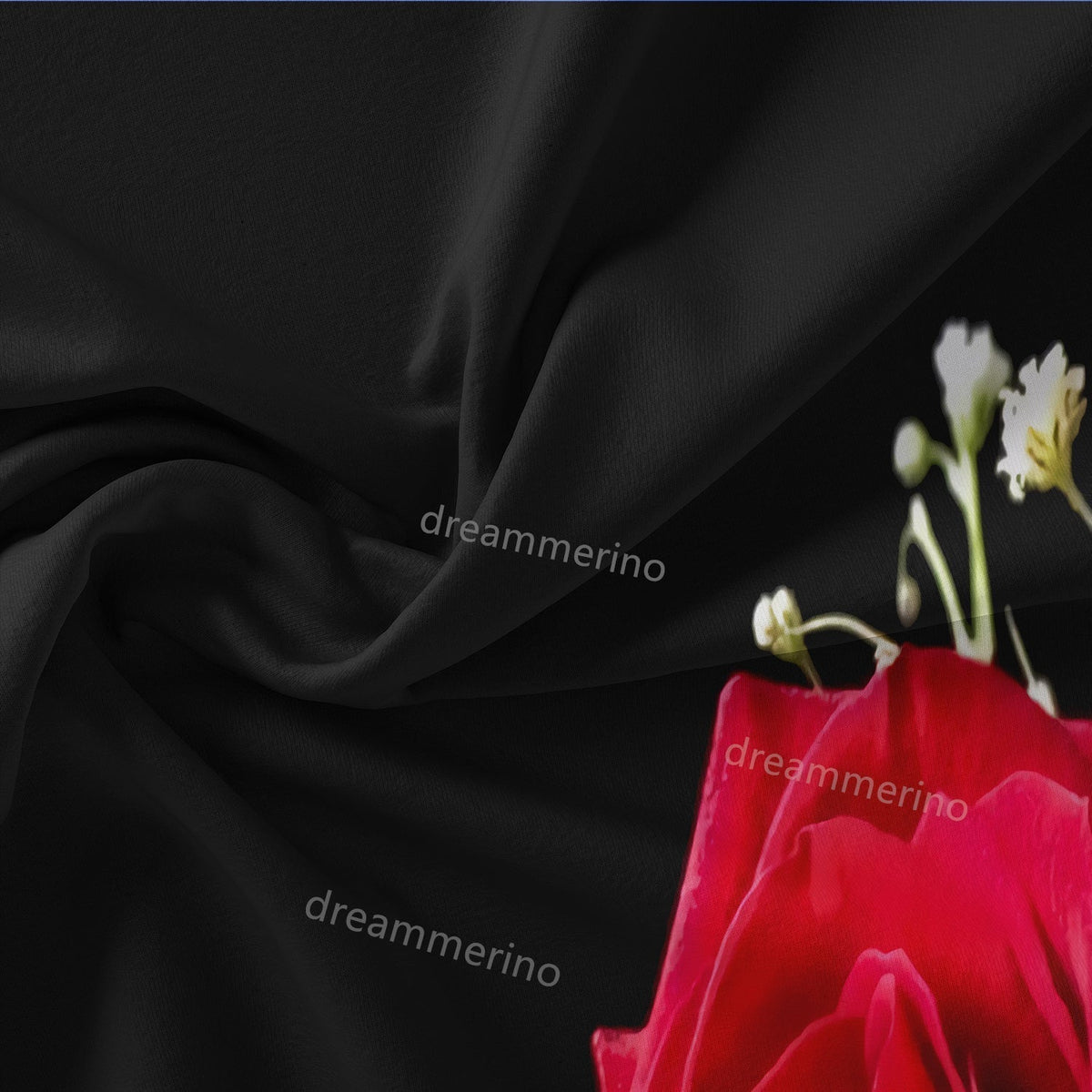 Romantic Rose Cotton Duvet Set