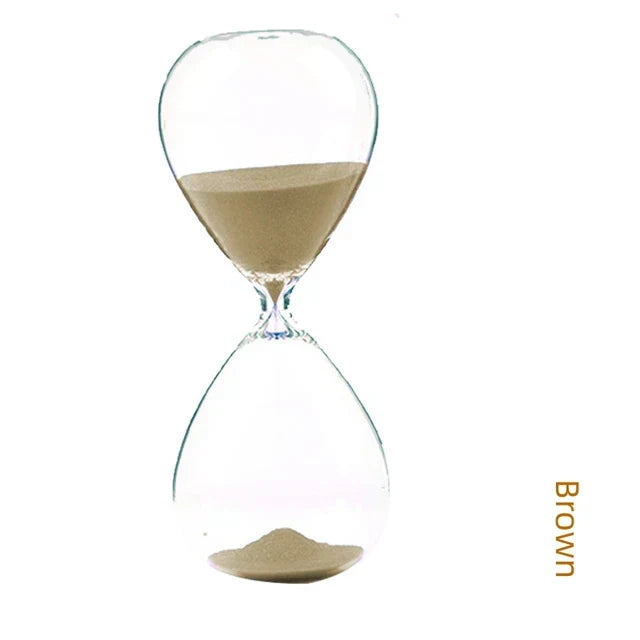 Droplet Borosilicate Sand Timer, 5 to 60 Min