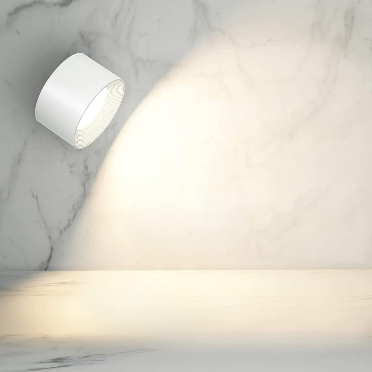 Cordless Puck Wall Light