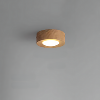 Walnut Ceiling Spotlight 10cm