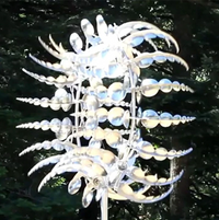 Metal Garden Windmill 102cm