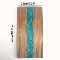 River Resin Acacia Serving Board