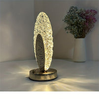 Peacock Cordless Table Lamp 22cm