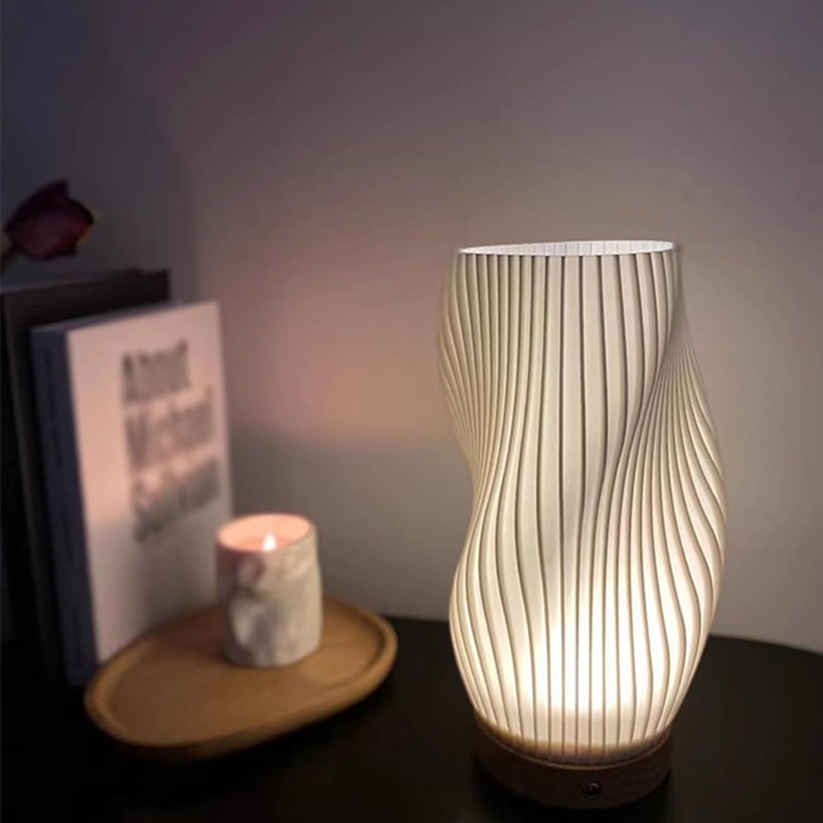 Wave Form USB Desk Lamp 20cm