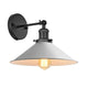 Enamel Dome Wall Light 22cm