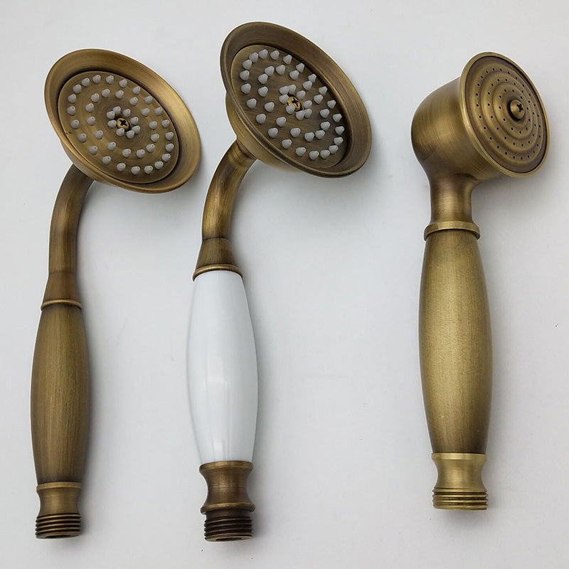 Brass Finish Handheld Shower Set 23cm