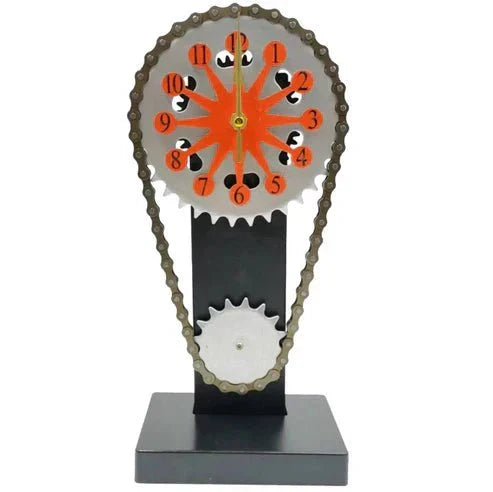 Rotating Gear Desk Clock