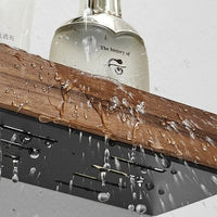 Solid Wood Bathroom Shelf