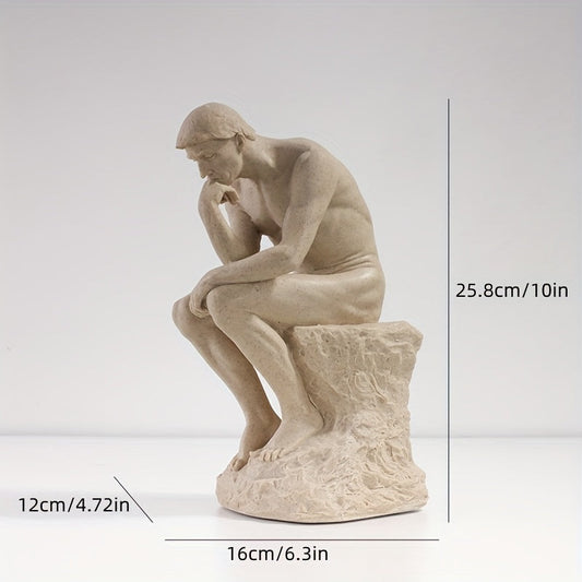 Seated Thinker Sculpture