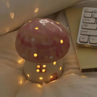 Ceramic Mushroom Night Light