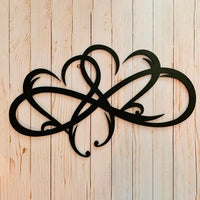 Endless Heart Metal Wall Art