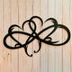 Endless Heart Metal Wall Art
