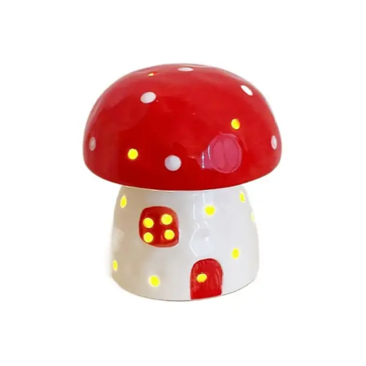 Ceramic Mushroom Night Light