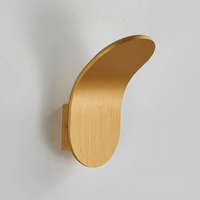 Compact Half-Moon Wall Light 18cm