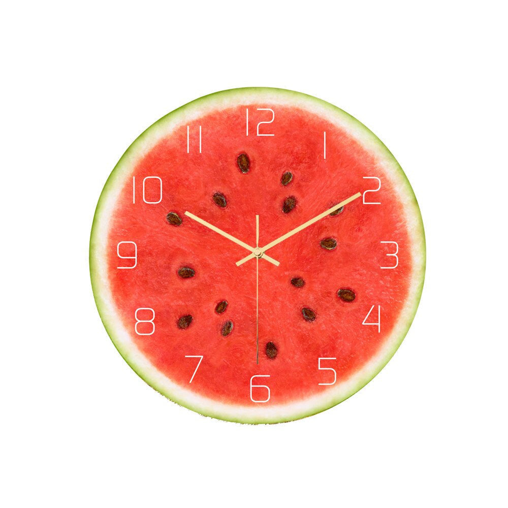Fruit Slice Wall Clock 30cm