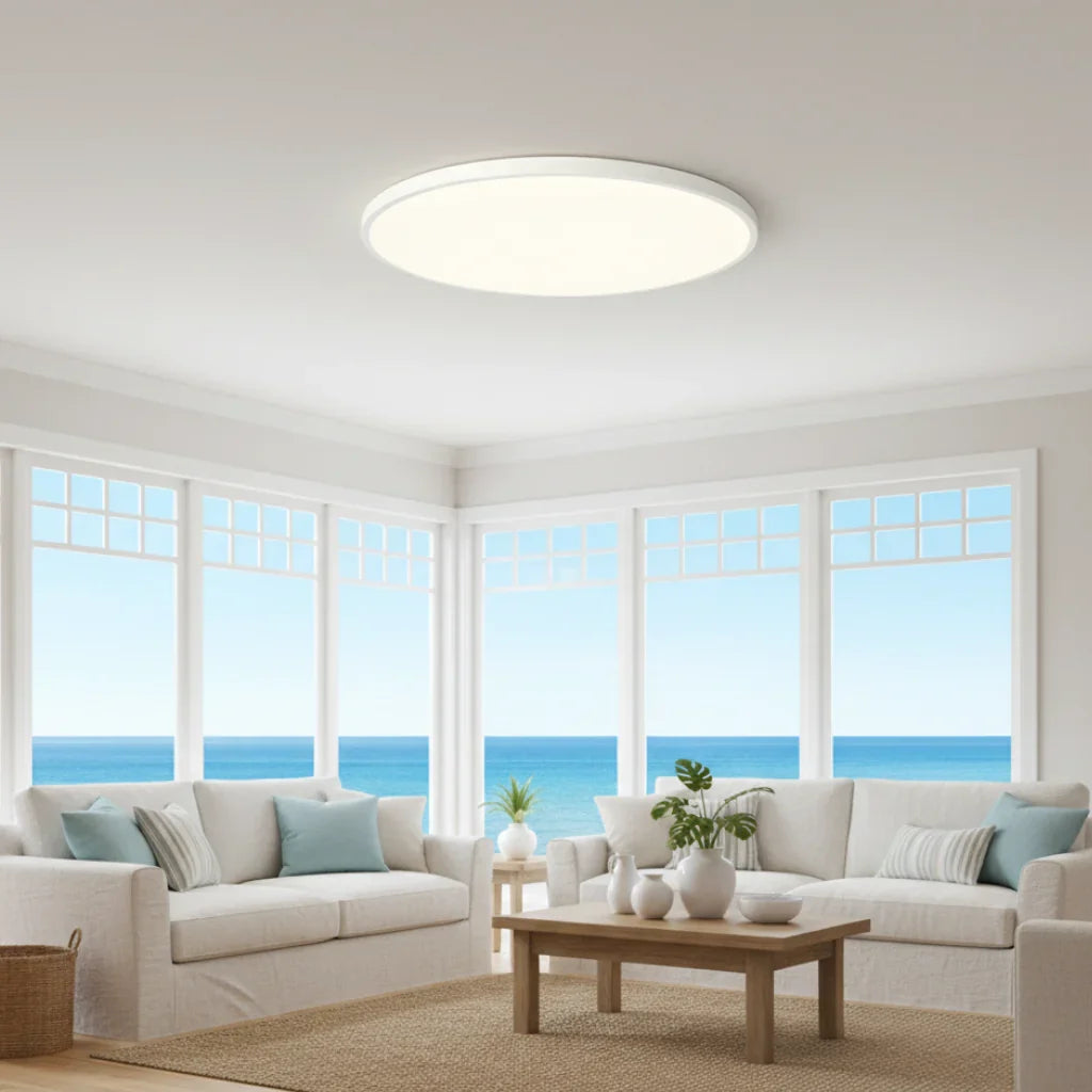 Ultra Slim LED Flush Mount Ceiling Light 23cm
