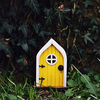 Wooden Mini Elf Door 18cm