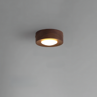 Walnut Ceiling Spotlight 10cm