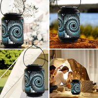Patterned Solar Garden Lantern