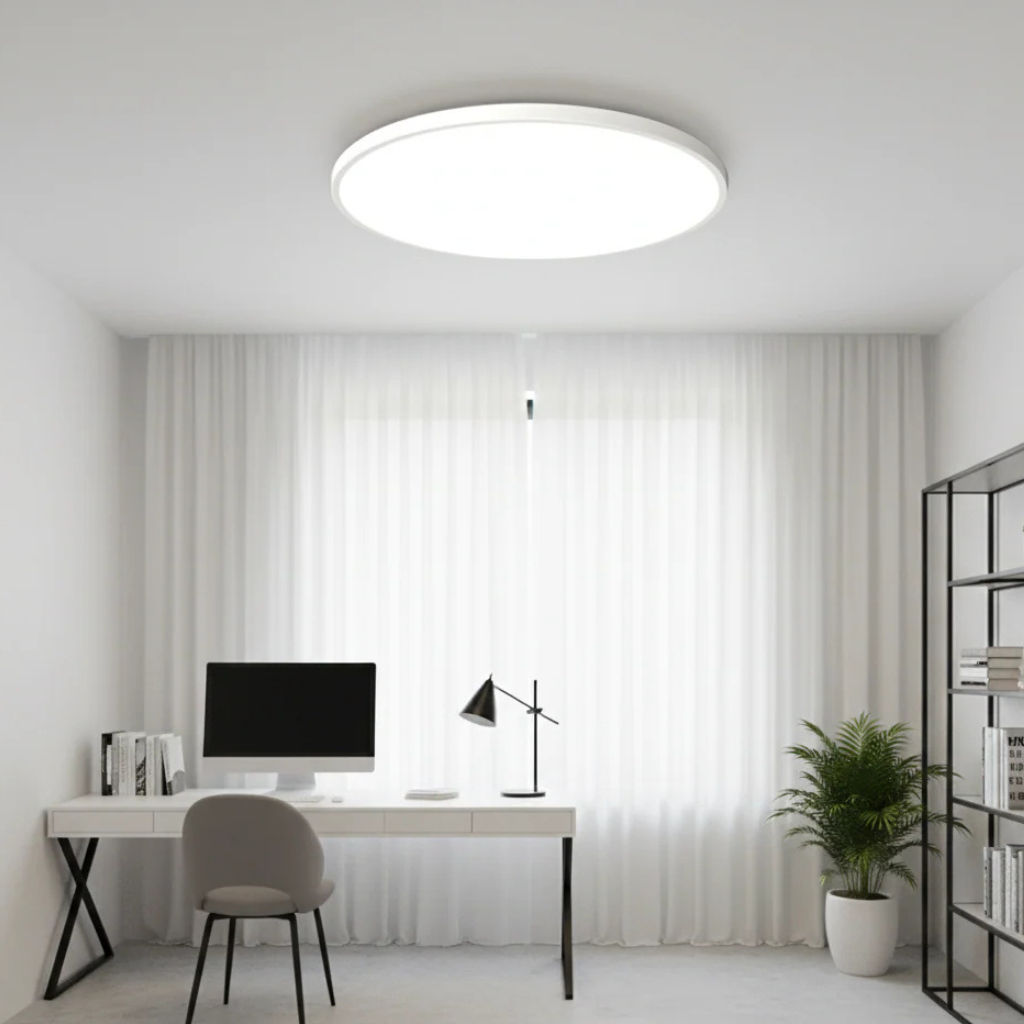 Ultra Slim LED Flush Mount Ceiling Light 23cm